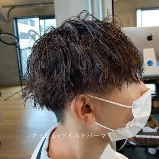 ショート パーマ メンズ ✂︎メンズ特化✂︎ 竹内貴則のヘアスタイル