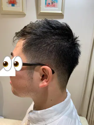 メンズ lore 金杉悠作のヘアスタイル