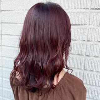 セミロング サロウィン浦和所属・愛されヘア/ 暖色カラー/まいこのヘアスタイル