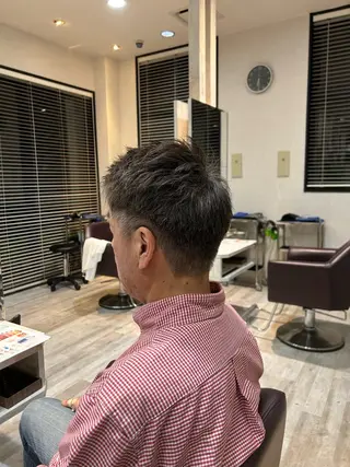 メンズ Breath by first 富谷【ブレス バイ ファースト 富谷】所属・田口 舞衣のヘアスタイル