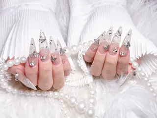 ネイル ☁️Minmin Tsuki💙🩵のネイルデザイン