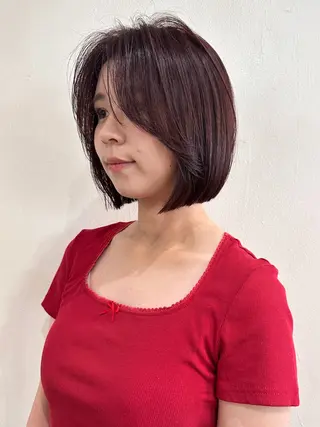 ショート ボブ/ミディアム 大城ちはるのヘアスタイル