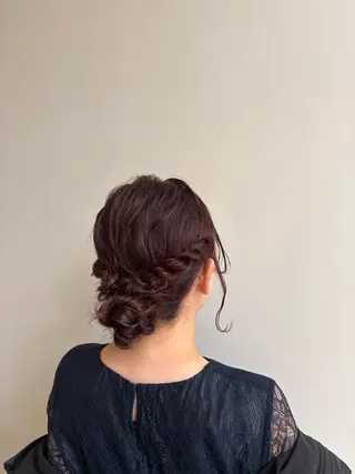 ヘアアレンジ monami 鈴木 茉由奈のヘアスタイル
