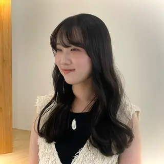 ロング 蓑輪 璃央のヘアスタイル