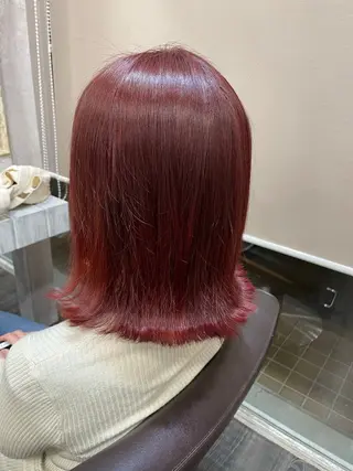 カラー mignon あゆみのヘアスタイル
