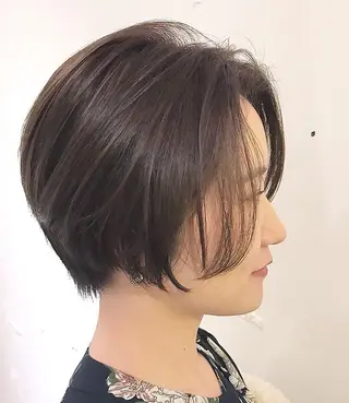 ショート 渋谷/ハッシュ レイヤーカット/会田のヘアスタイル