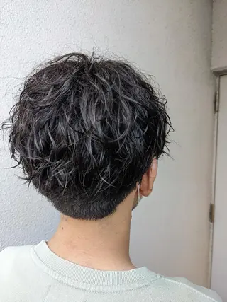 メンズ パーマ 小川 健治✨のヘアスタイル