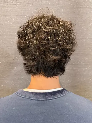 パーマ メンズ 大阪美容師 minoriのヘアスタイル