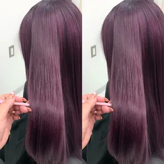 ロング ブリーチ無しカラー✨ 美鈴のヘアスタイル