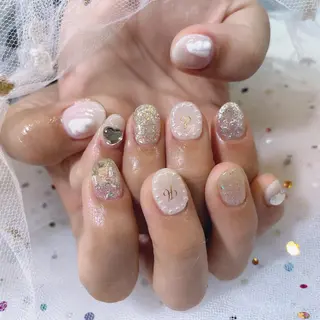 ネイル 🦋ネイルサロン ブラン🌈ゆりのネイルデザイン