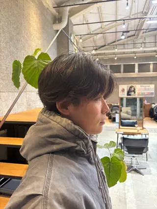 ショート パーマ メンズ 🎪🩰艶/モテ カラー❣️reinaのヘアスタイル