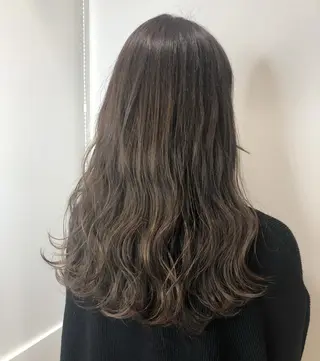 ロング カラー sano sayakaのヘアスタイル