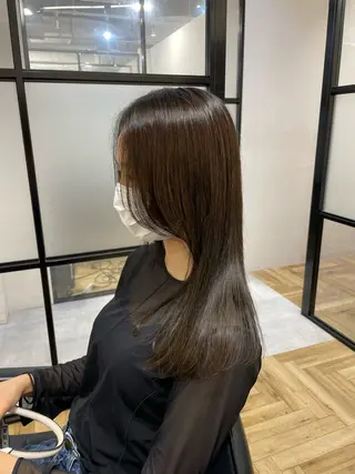 セミロング akane .のヘアスタイル