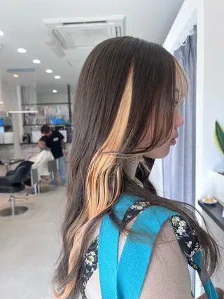 ロング カラー yuuka charmのヘアスタイル