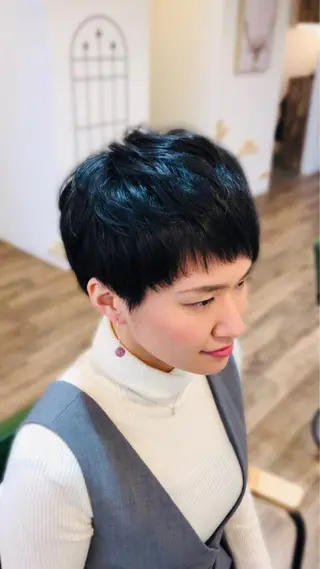 ショート パーマ m ā l o. マァロのヘアスタイル