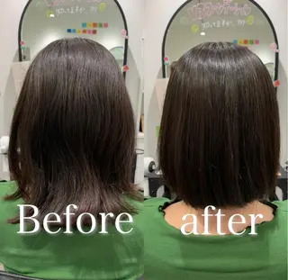 ミディアム 【酸性ストレート】 宮下和明のヘアスタイル