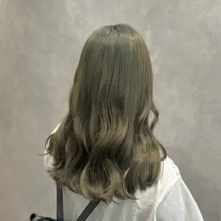 ミディアム ❤️‍🔥シールエク ＋カラー京❤️‍🔥のヘアスタイル