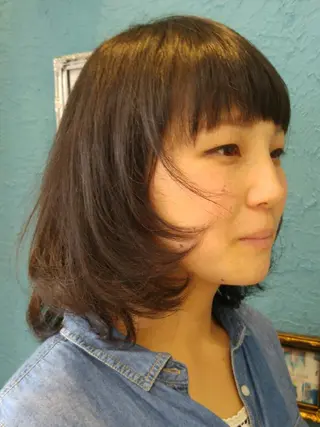 ミディアム brut所属・SaKai Nozomiのヘアスタイル