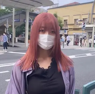 セミロング ili心斎橋所属・🩵韓国ハイトーン/ デザインYUZU🩵のヘアスタイル