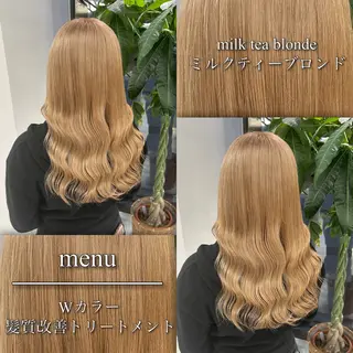 カラー ブリーチなしの達人 🇰🇷KAITOのヘアスタイル