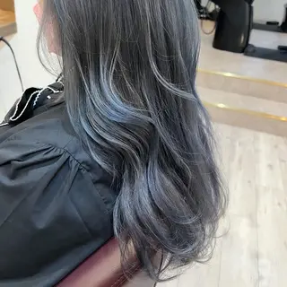 ロング カラー 工藤 梨花のヘアスタイル