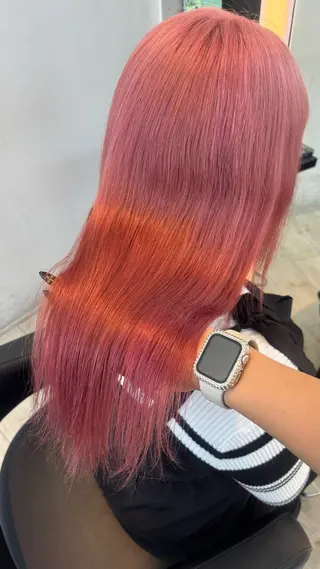 カラー miyu/ボブ/ 透明感カラー/栄のヘアスタイル