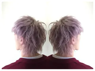 ショート カラー 髪質改善/痛ませ ないカラー/西村航大のヘアスタイル