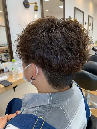 ショート メンズ 村田 淳のヘアスタイル