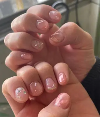 ネイル ゆびノさき茨木店 ニュアンス/アートのネイルデザイン