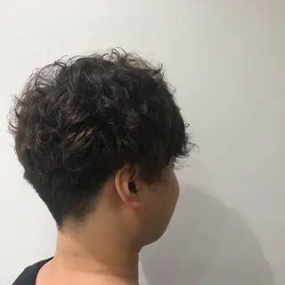 パーマ メンズ 佐々木 碧のヘアスタイル