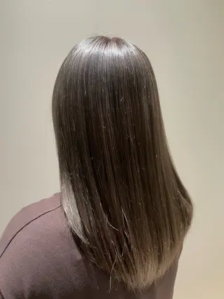 カラー 黒島優香🦋 /縮毛矯正/髪質改善のヘアスタイル