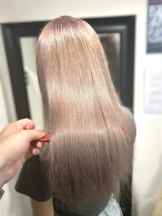 ロング カラー エクステ×ハイトーン 🌈KEISUKEのヘアスタイル