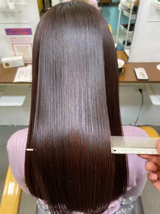 ロング カラー 【髪質改善】に特化 オリーブオイルクラブのヘアスタイル