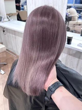 ロング カラー お肌トーン🆙カラー 全ての女性を艶髪にのヘアスタイル