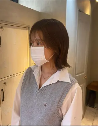 カラー 透明感カラー ☆akoのヘアスタイル