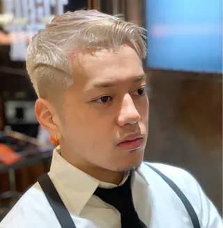 ショート メンズ BINGO HAIR WORKS 【ビンゴヘアワークス】所属・🎱メンズフェード 特化HYOGA🎱のヘアスタイル