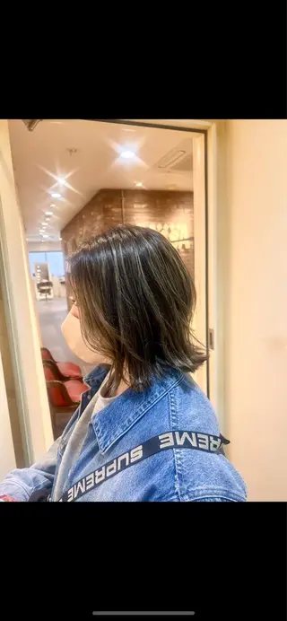 ミディアム 似合わせ·ストレート /サカキ ヒナタ🌻のヘアスタイル