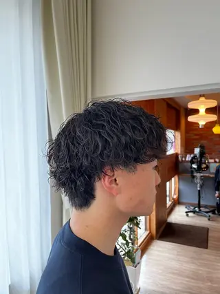 パーマ メンズ jammin.新塘 亮介のヘアスタイル