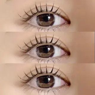 マツエク・マツパ 【那覇/束感まつ毛】 キャメルのマツエク・マツパデザイン