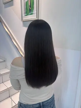 ロング パーマ リコ🪐ハイライト モデル募集のヘアスタイル