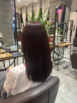 ロング La Bless 大阪梅田所属・梅田 ミディアム 特化型 YUKINOのヘアスタイル
