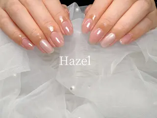 ショート 🌰Hazel*あき 吉祥寺のネイルデザイン
