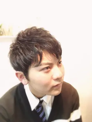 メンズ 櫛引 健太のヘアスタイル