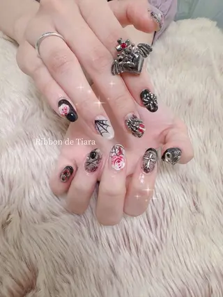 ネイル Ribbon de Tiara MAKIのネイルデザイン