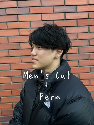 パーマ メンズ 髪師kenjiro所属・五十嵐 未悠のヘアスタイル