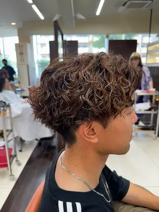 ショート 透明感カラー/ 暖色カラー/髙宮壮真のヘアスタイル