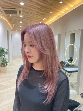 ロング カラー 艶髪/似合わせカラー ️🫧りの️🫧のヘアスタイル