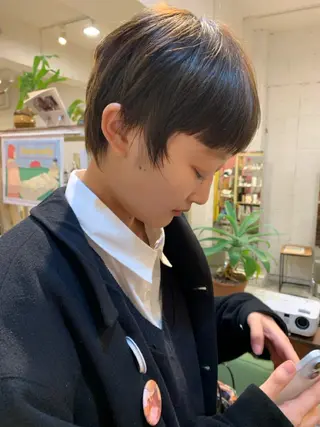 ショート カラー 【takk】 ナカヤママサヨシのヘアスタイル