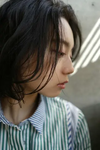 ミディアム 小田川 竜也のヘアスタイル