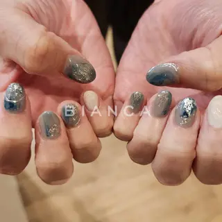 ネイル メンズ Bianca名駅店 あゆのネイルデザイン